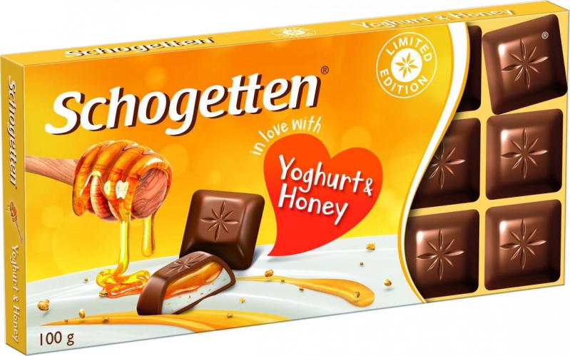 Шоколад Schogetten Yogurt-Honey 100г