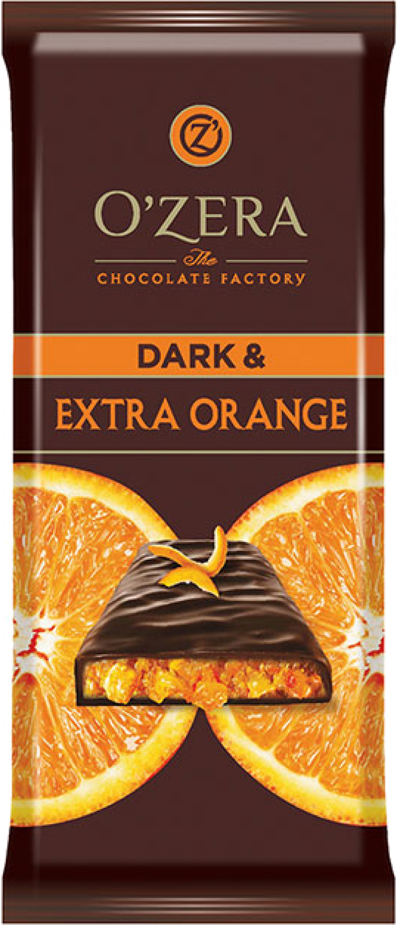 Шоколад ТМ OZera Dark & Extra Orange 90г