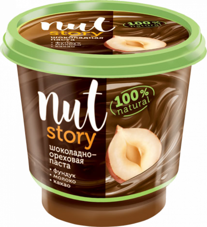 Паста ТМ Nut story арахисовая с добавлением какао 350г