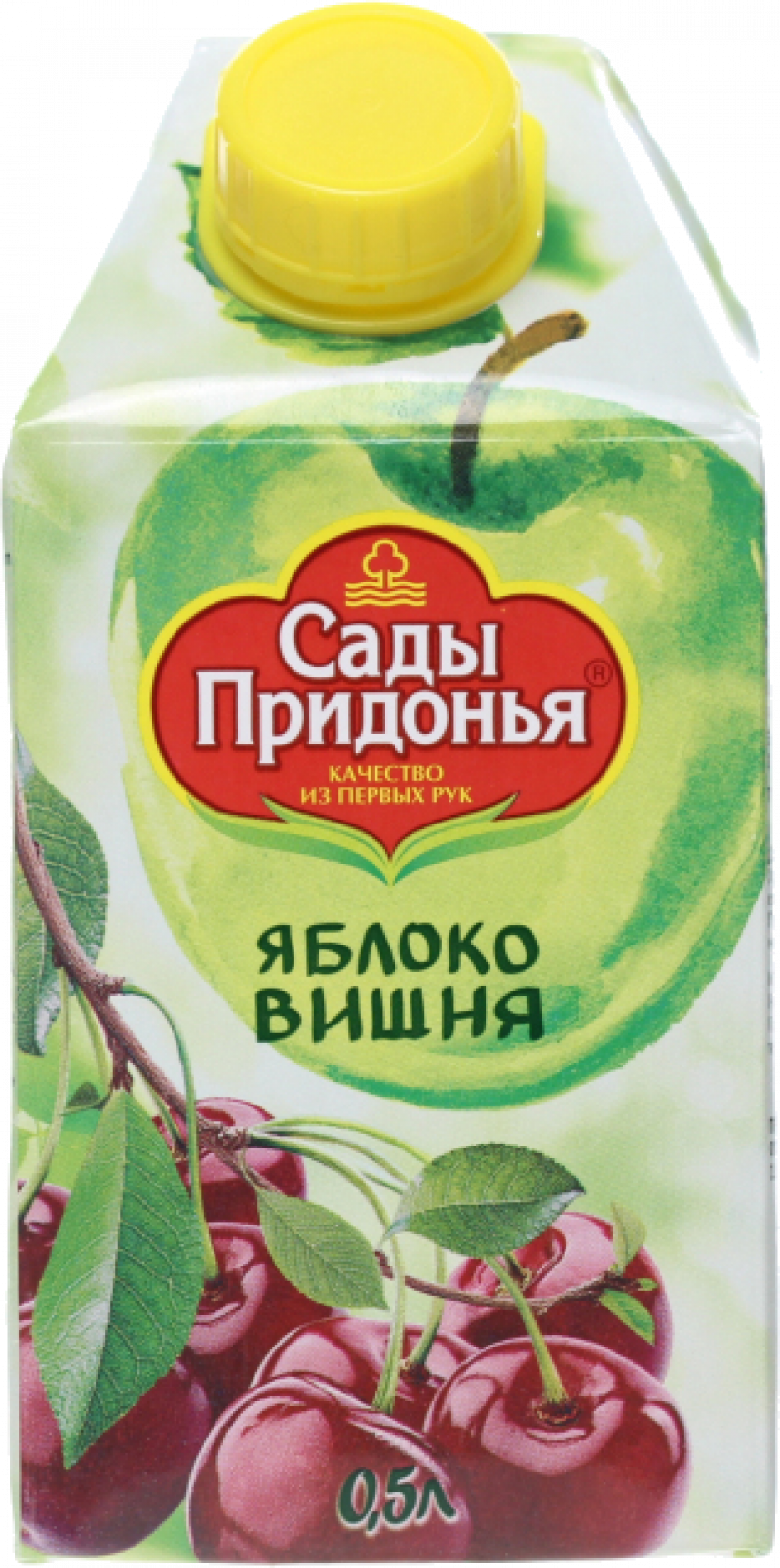 Сок 0,5л Сады Придонья нектар яблочно-вишневый