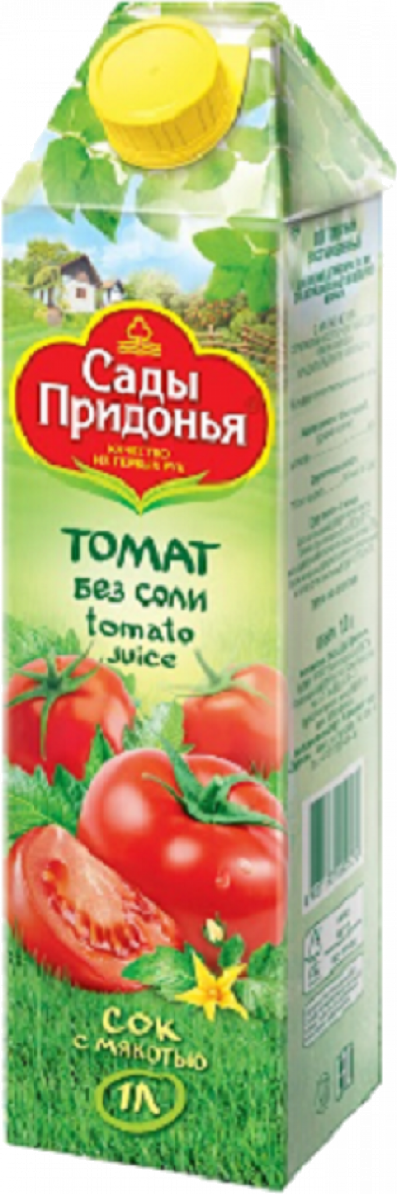 Сок 1,0л Сады Придонья сок томатный