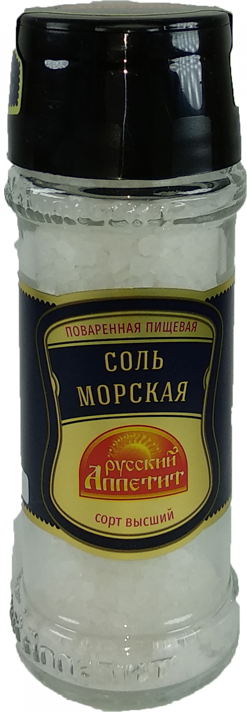 Мельница ТМ Русский аппетит Морская соль 95г