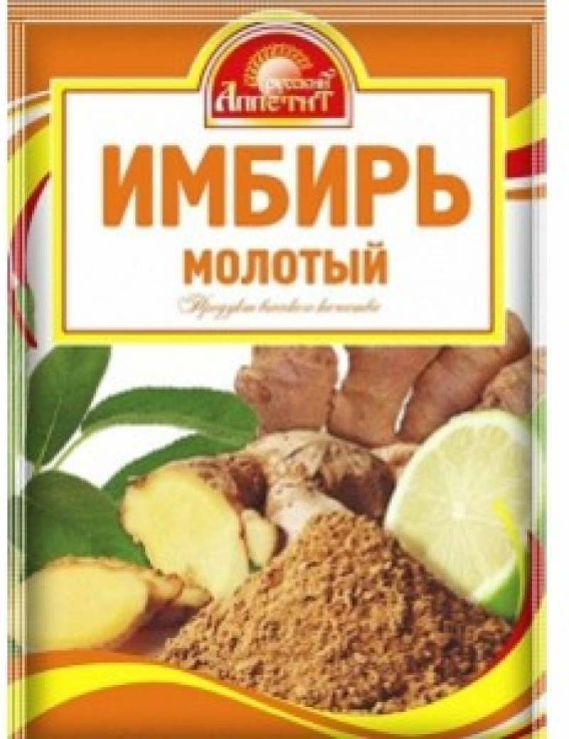 Имбирь ТМ Русский аппетит молотый 10г