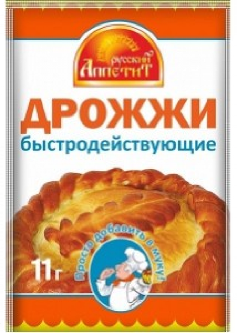 Дрожжи ТМ Русский аппетит 11г