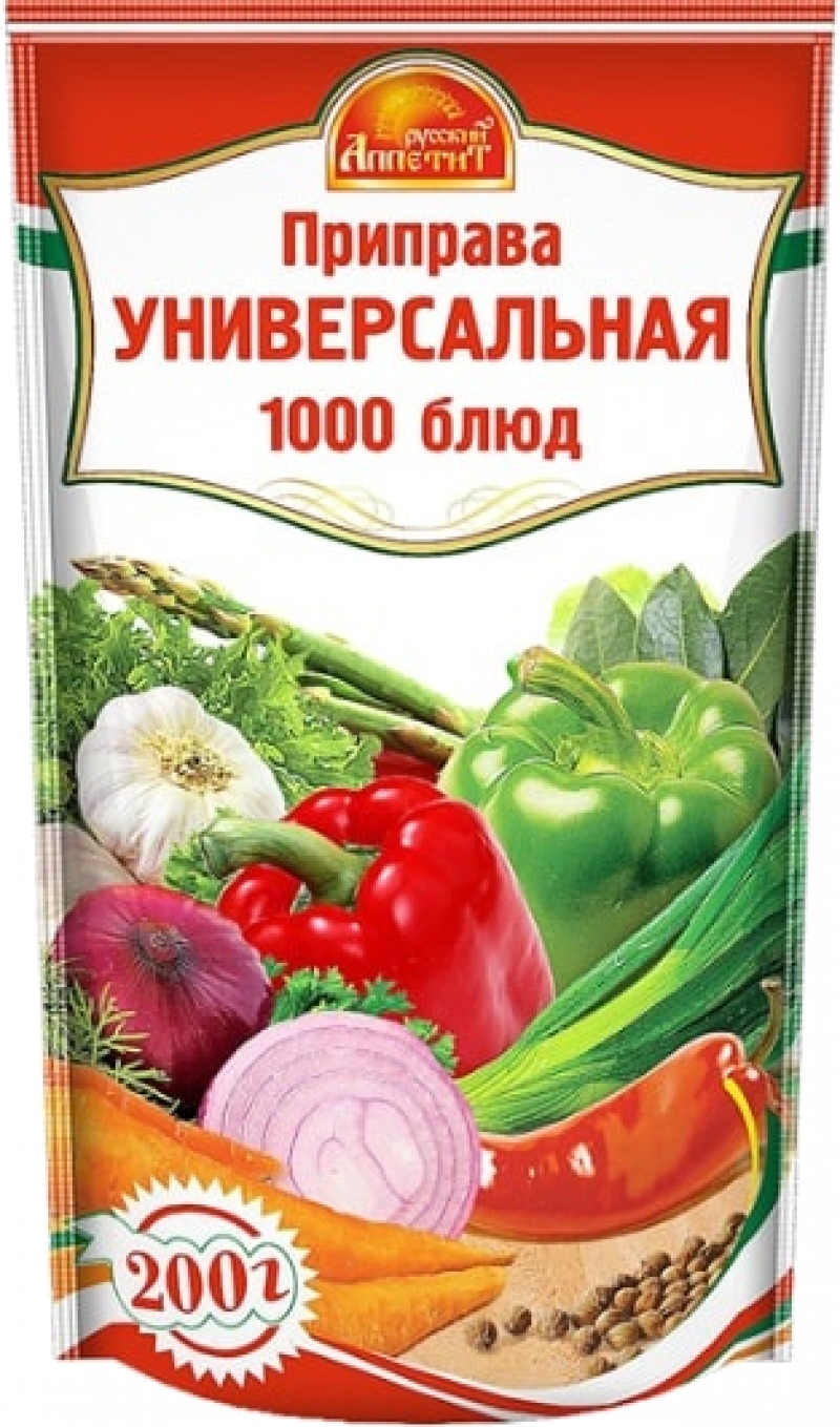 Приправа ТМ Русский аппетит Универсальная 1000 блюд 200г