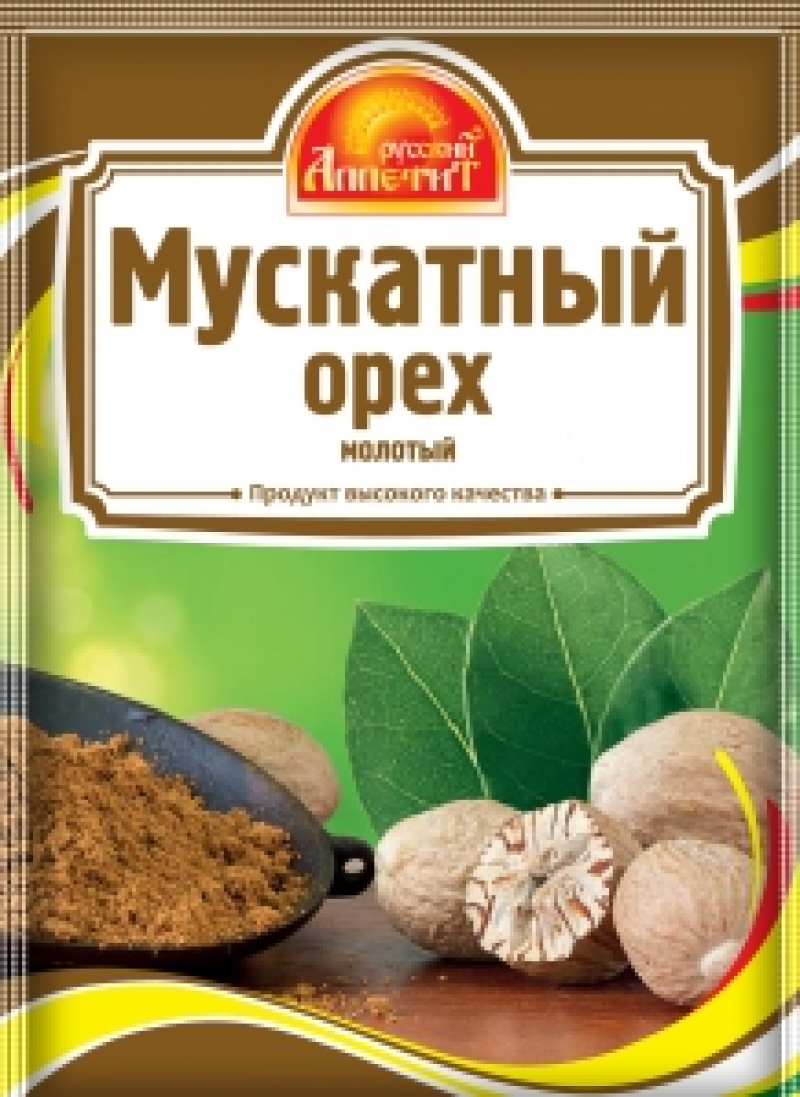 Мускатный орех ТМ Русский аппетит 10г