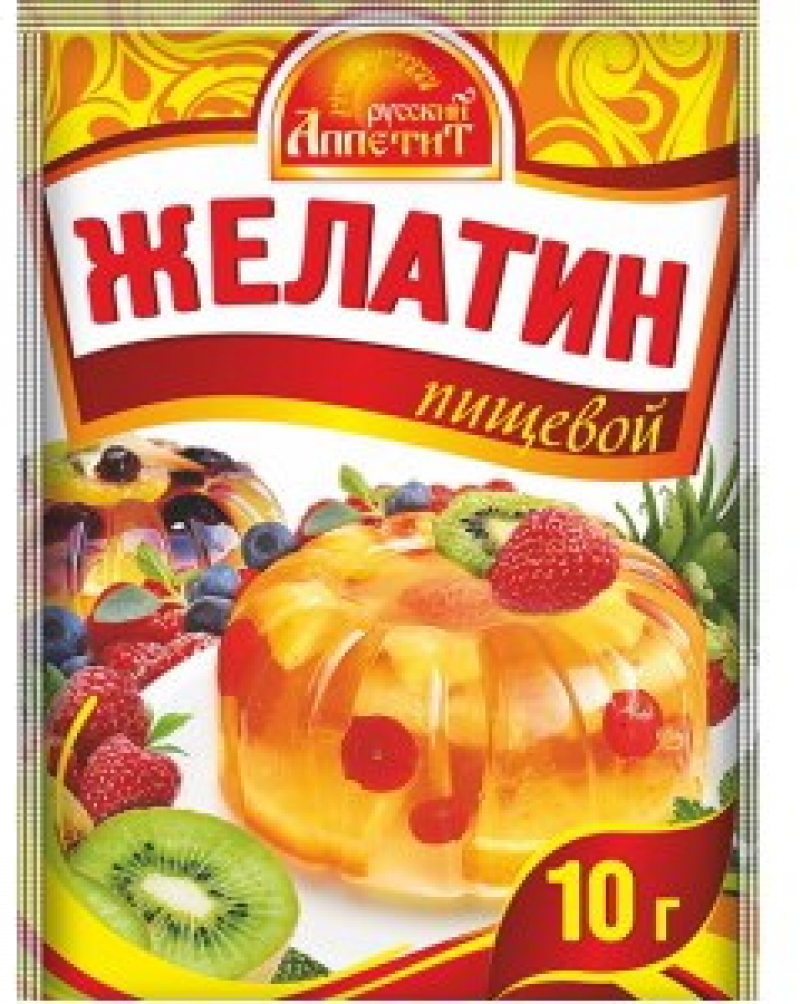 Желатин пищевой ТМ Русский аппетит 10г