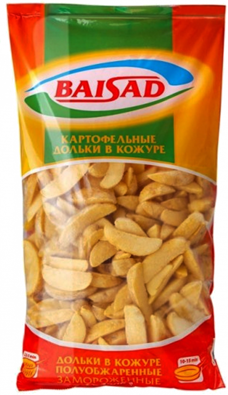 Картофель ТМ Baisad Фри Дольки 2,5кг