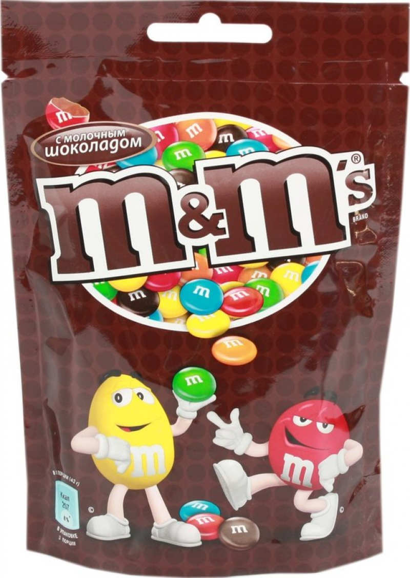 Шоколад ТМ M&M`s Шоколадный 130 гр