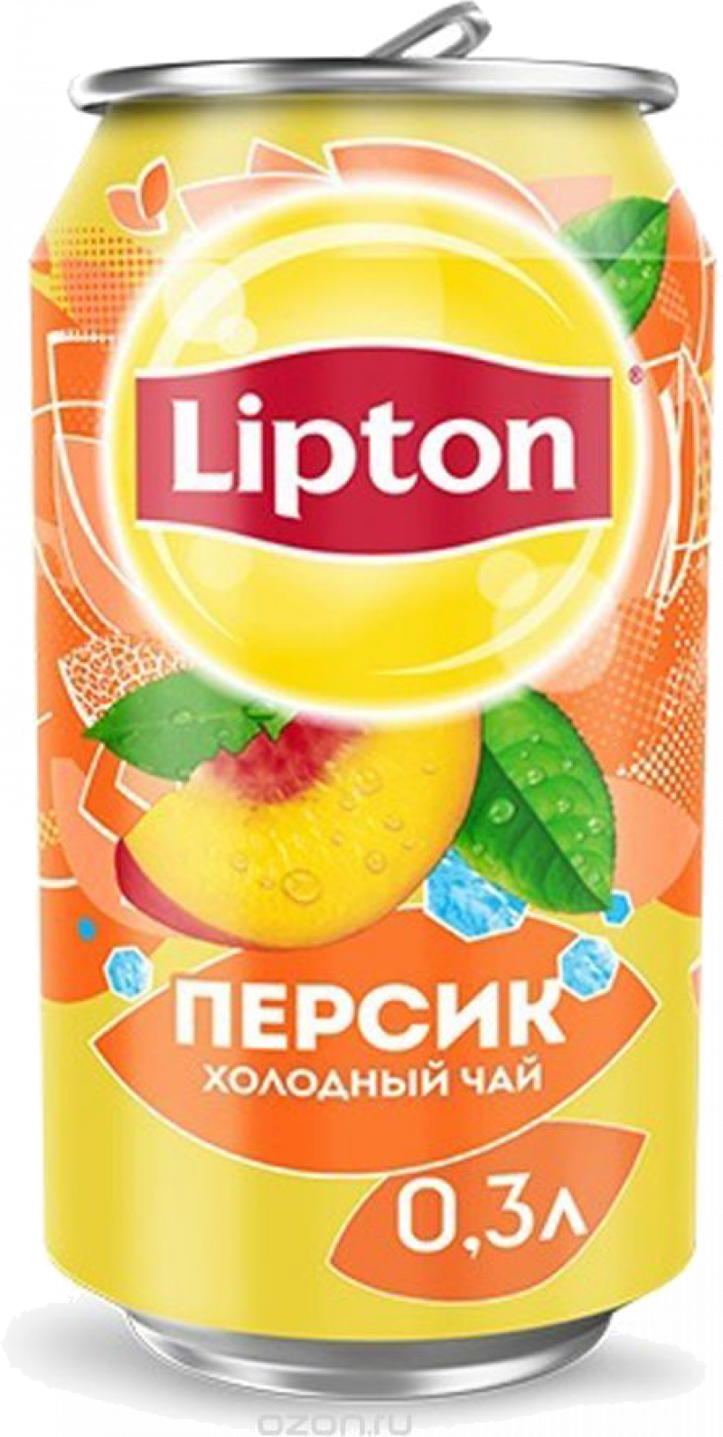 Чай ТМ Lipton Персик 0.33л