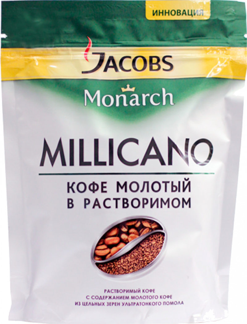 Кофе ТМ Jacobs monarch millicano растворимый 120гр