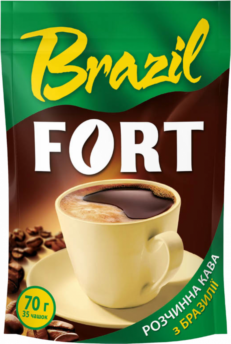 Кофе ТМ FORT Brazil растворимый 70г