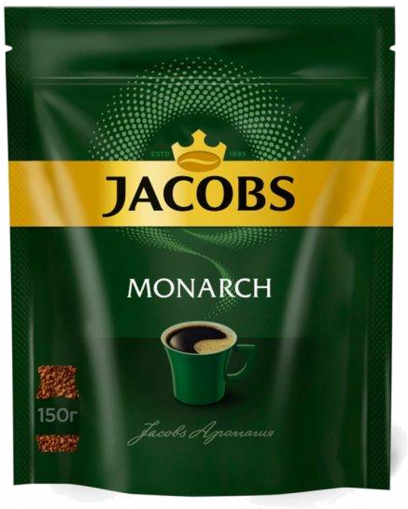 Кофе ТМ Jacobs monarch кофе растворимый 150г