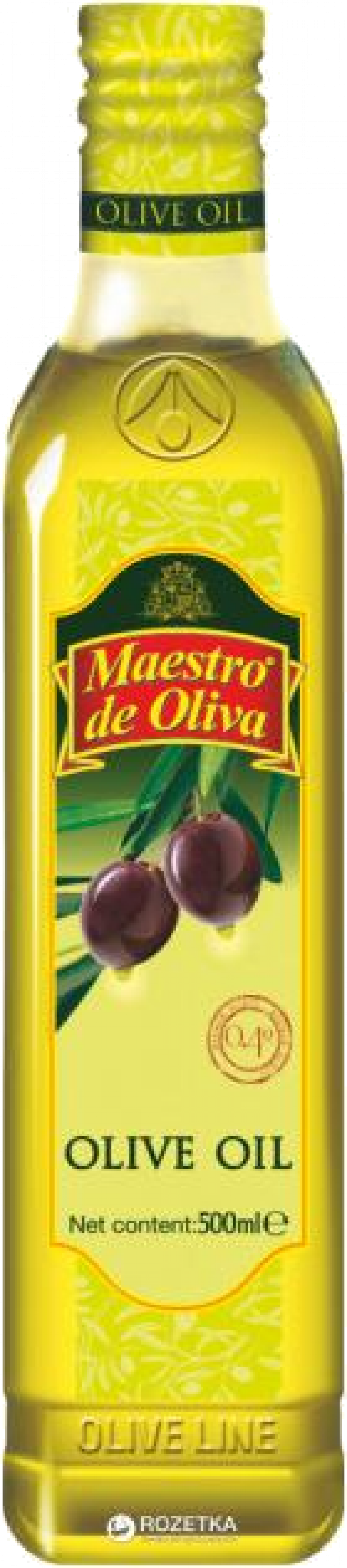 Масло оливковое ТМ Maestro de Oliva раф. 0,5л