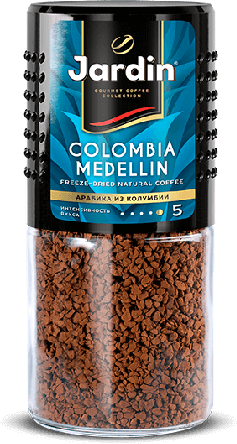 Кофе ТМ Jardin Colombia Medellin растворимый 95г