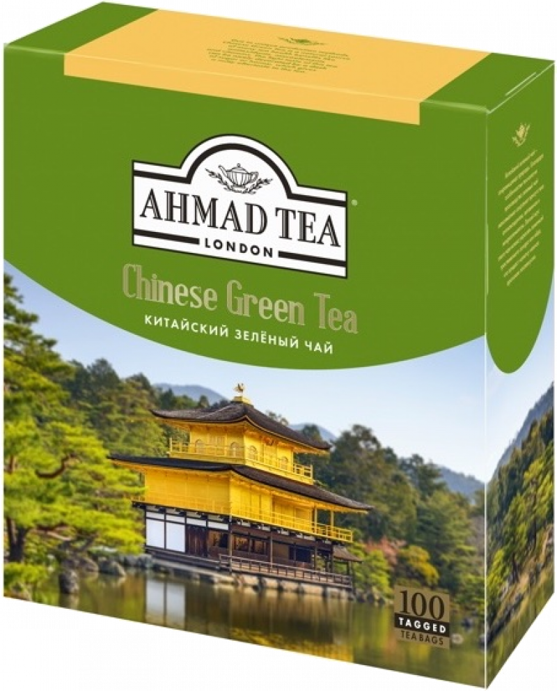 Чай ТМ Ahmad Tea Китайский зелёный 40 пакетов