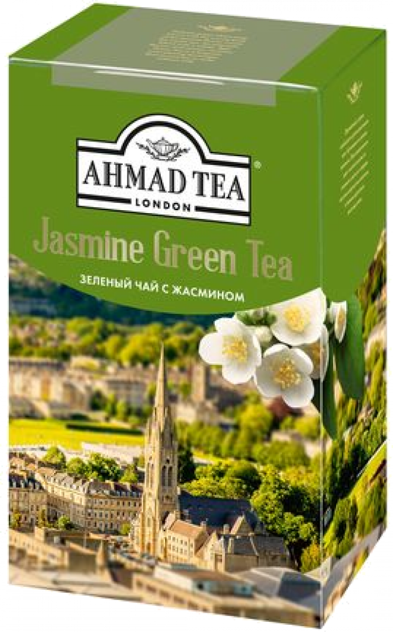 Чай ТМ Ahmad Tea Зелёный с жасмином 100г