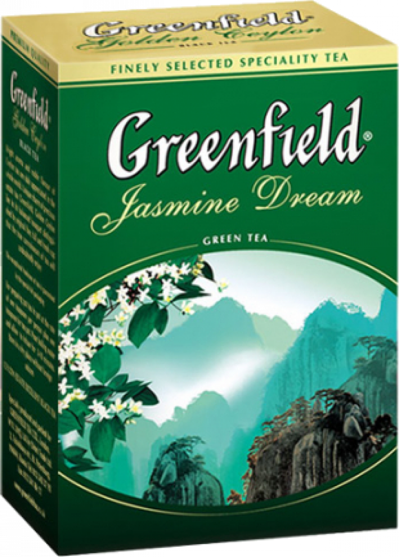 Чай ТМ Greenfield Jasmine Dream зеленый аромат жасмина 100г