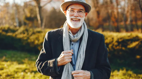 elegant-old-man-sunny-autumn-park