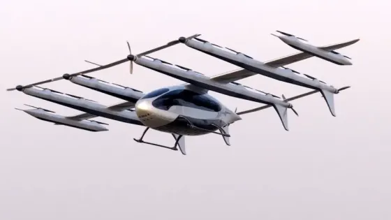 AutoFlight представила 5-тонный eVTOL на 10 пассажиров с дальностью полета до 1500 км