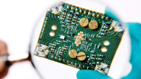 QuTech представила первый криогенный чип для управления алмазными кубитами