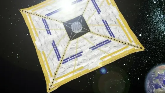 Новый солнечный парус из фотонных кристаллов может ускорить межзвездные полеты