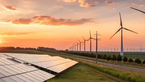 Eurostat: возобновляемые источники обеспечили почти половину электроэнергии ЕС в 2025 году