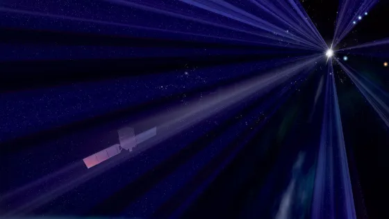 NASA’s-Fermi-Traces-Source-of-Cosmic-Neutrino-to-Monster-Black-Hole-v1