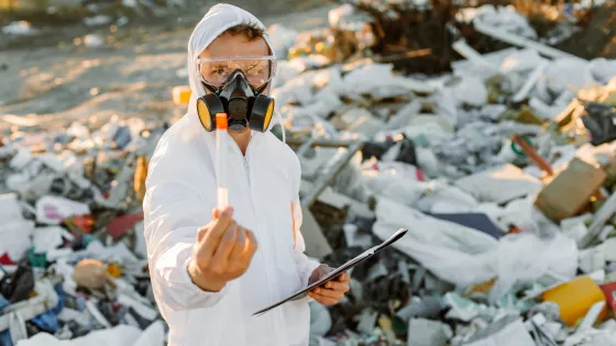 man-coveralls-trash-pill-doing-research-concept-ecology-environmental-pollution