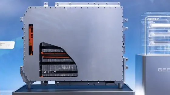 У Geely готова к массовому внедрению батарея с плотностью энергии 500 Вт·ч/кг