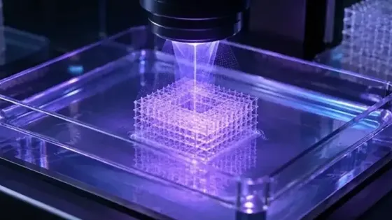 Голографический 3D-принтер создает сложные формы за считанные секунды