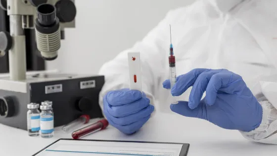 close-up-doctor-holding-blood-sample