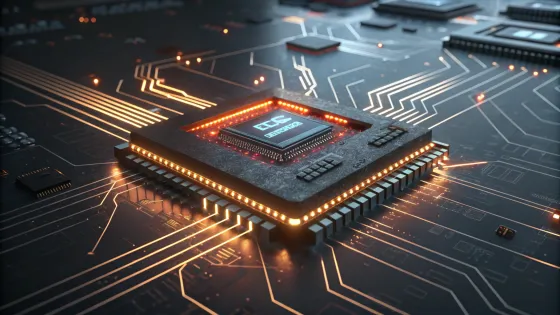 photorealistic-image-of-electronic-microchips-with