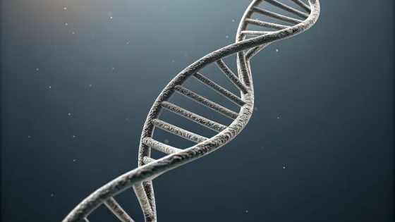 dna-image-on-dark-gray-smooth-background