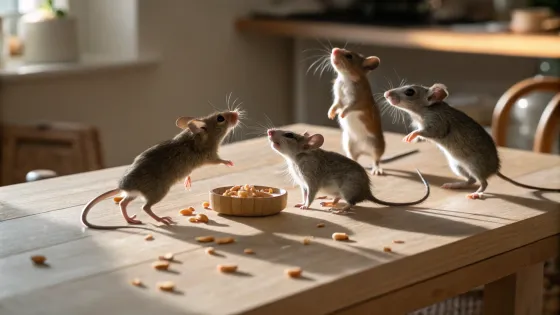 photorealistic-image-of-several-mice-on-a-table