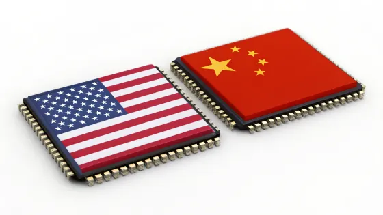 semiconductors--on-one-is-the-us-flag--on-the-othe