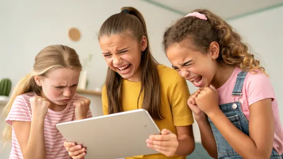 a-sad-girl--a-cheerful-girl-next-to-her--and-an-an