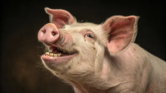 photorealistic-portrait-of-a-smiling-pig-with-huma-2