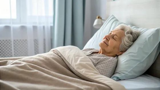 lan-elderly-lady-sleeps-soundly-in-bed