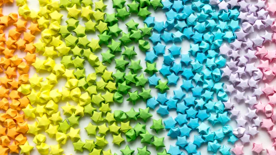 colorful-origami-stars-background