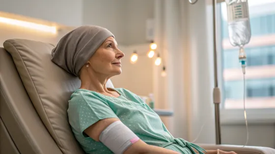 a-woman-has-cancer-and-is-undergoing-chemotherapy