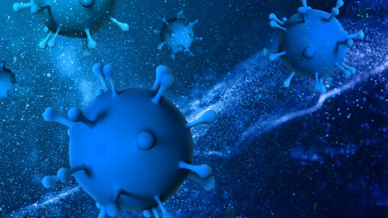 3d-vizualizacia-abstraktnogo-medicinskogo-s-virusnymi-kletkami-na-casticah