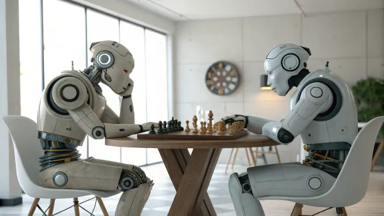2-photorealistic-cool-robots-playing-chess-at-the-
