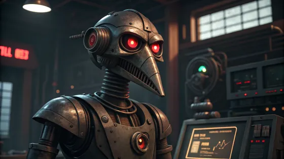 a-cunning--evil-robot-with-a-long-nose--pinocchio-