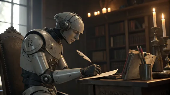 a-humanoid-robot-sits-on-a-chair-and-writes-on-par
