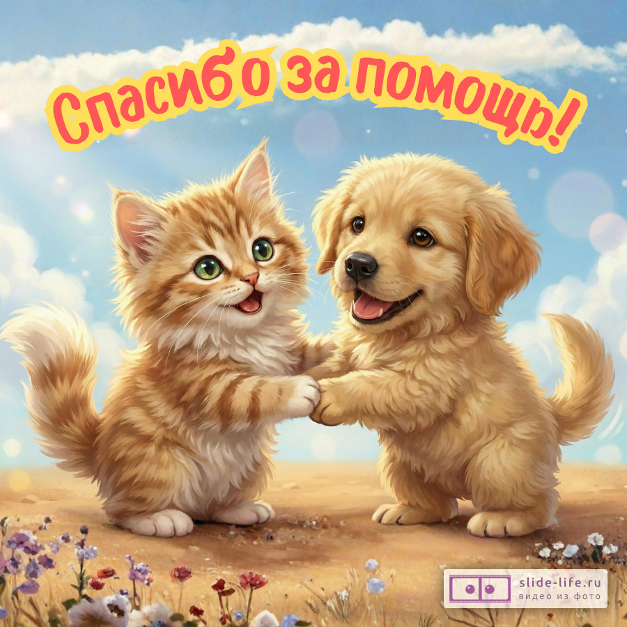 Красивые открытки «Спасибо» — скачать и отправить