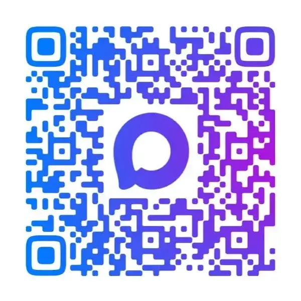 QR-код для связи с основательницей в MAX