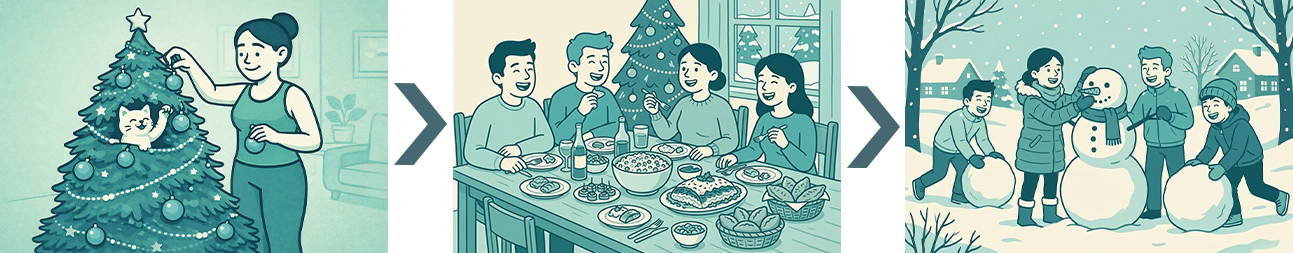 Новый год без тревоги: вес колеблется и это нормально