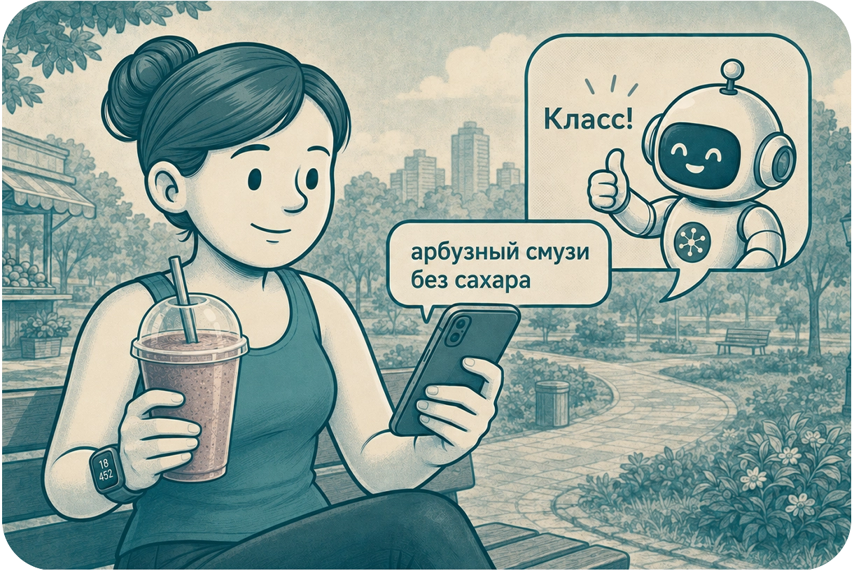 Комментарий к фото еды помогает ИИ точнее считать КБЖУ