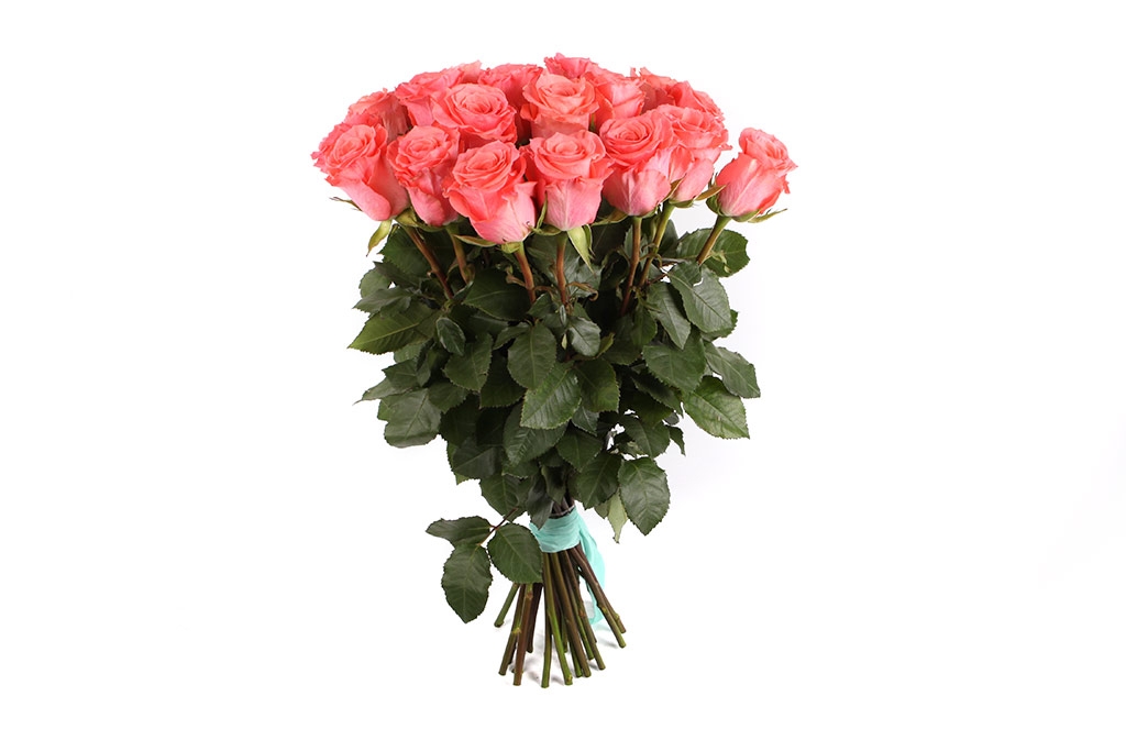 Букет 25 роз Амстердам купить в Москве недорого. Floral-Tale